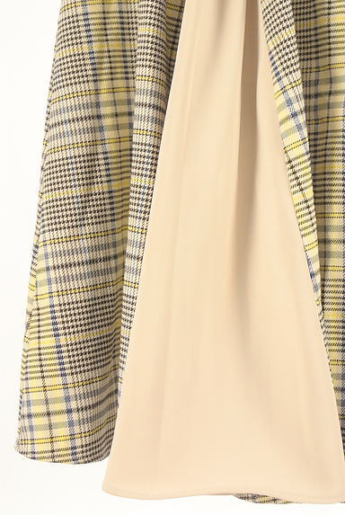 FENNEL（フェンネル）の古着「チェック柄ボリュームフレアロングスカート（ロングスカート・マキシスカート）」大画像５へ