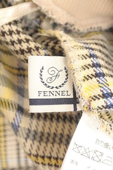 FENNEL（フェンネル）の古着「チェック柄ボリュームフレアロングスカート（ロングスカート・マキシスカート）」大画像６へ