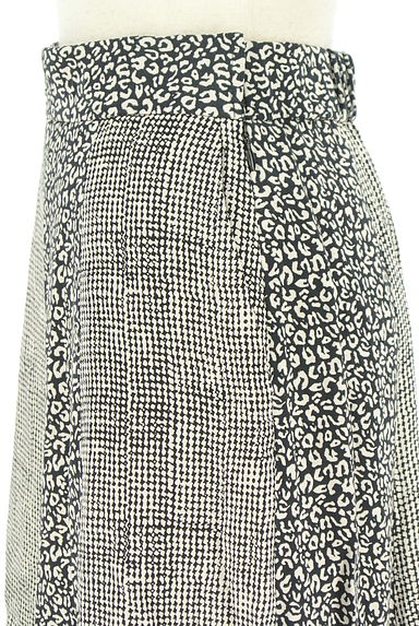 Aga（アーガ）の古着「2柄切替フィッシュテールロングスカート（ロングスカート・マキシスカート）」大画像４へ