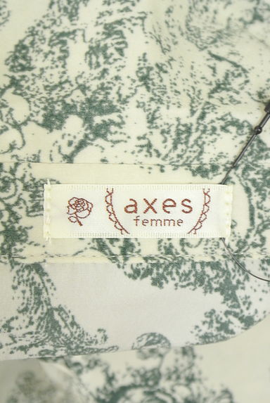axes femme（アクシーズファム）の古着「ボウタイフリルブラウス（ブラウス）」大画像６へ