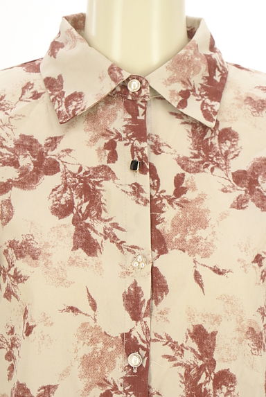 axes femme（アクシーズファム）の古着「花柄フリルブラウス（ブラウス）」大画像４へ