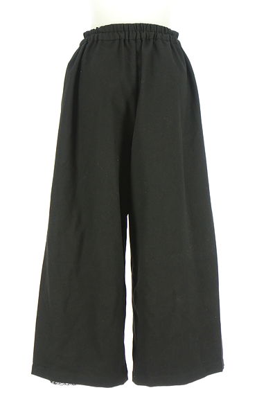 クリックで大画像表示 axes femme(アクシーズファム)の古着「サイド切替微起毛ワイドパンツ(パンツ)」大画像2へ