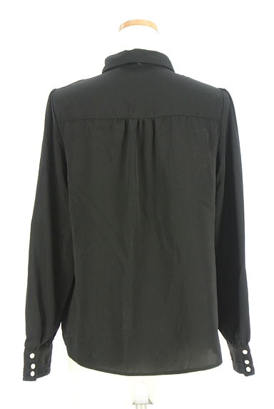 クリックで大画像表示 axes femme(アクシーズファム)の古着「刺繍ネクタイ付きブラウス(ブラウス)」大画像2へ