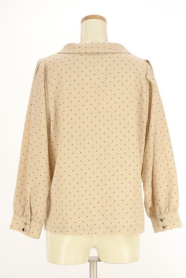 axes femme（アクシーズファム）の古着「オープンカラードットブラウス（ブラウス）」大画像２へ