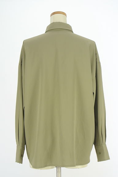 クリックで大画像表示 axes femme(アクシーズファム)の古着「プリントシャツ(ブラウス)」大画像2へ