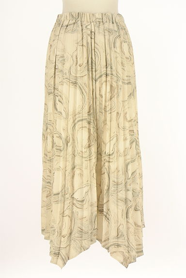 FREE'S MART（フリーズマート）の古着「イレギュラーヘムプリーツロングスカート（ロングスカート・マキシスカート）」大画像２へ