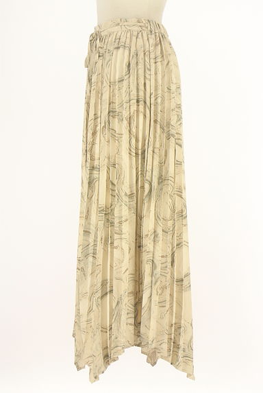 FREE'S MART（フリーズマート）の古着「イレギュラーヘムプリーツロングスカート（ロングスカート・マキシスカート）」大画像３へ