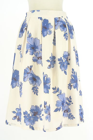 クリックで大画像表示 FREE'S MART(フリーズマート)の古着「花柄膝下タックフレアスカート(スカート)」大画像1へ