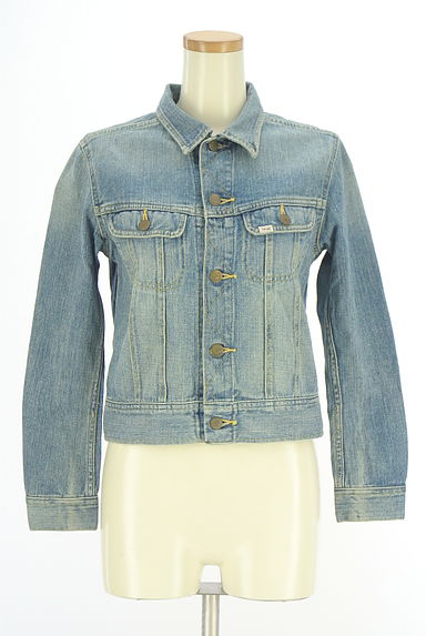 earth music&ecology（アースミュージック＆エコロジー）の古着「Leeコラボデニムジャケット（ブルゾン・スタジャン）」大画像１へ