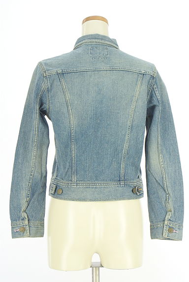 earth music&ecology（アースミュージック＆エコロジー）の古着「Leeコラボデニムジャケット（ブルゾン・スタジャン）」大画像２へ