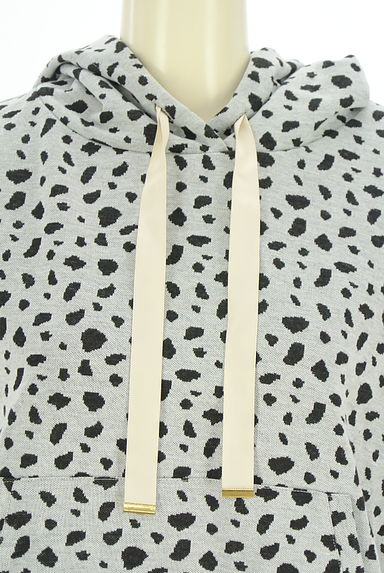 axes femme（アクシーズファム）の古着「axes femme POETIQUE ニットパーカー（スウェット・パーカー）」大画像４へ