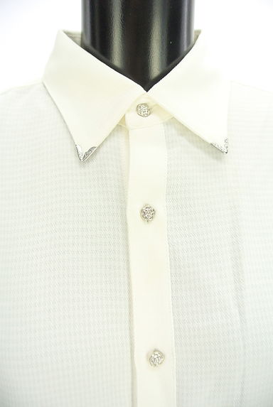 axes femme（アクシーズファム）の古着「AXES-X 白ブラウス（ブラウス）」大画像４へ