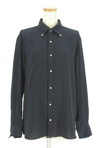 クリックで大画像表示 axes femme(アクシーズファム)の古着「バラボタンブラウス(ブラウス)」大画像1へ