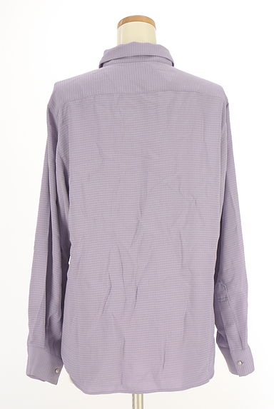 axes femme（アクシーズファム）の古着「AXES-X 千鳥格子柄ブラウス（ブラウス）」大画像２へ