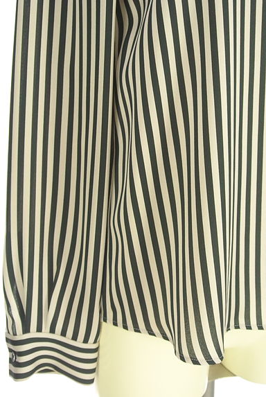 クリックで大画像表示 UNITED ARROWS(ユナイテッドアローズ)の古着「ストライプ柄ボウタイカットソー(カットソー・プルオーバー)」大画像5へ