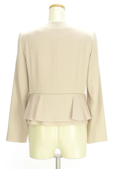 クリックで大画像表示 ANAYI(アナイ)の古着「ノーカラーペプラムジャケット(ジャケット)」大画像2へ