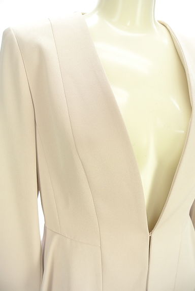 クリックで大画像表示 ANAYI(アナイ)の古着「ノーカラーペプラムジャケット(ジャケット)」大画像4へ