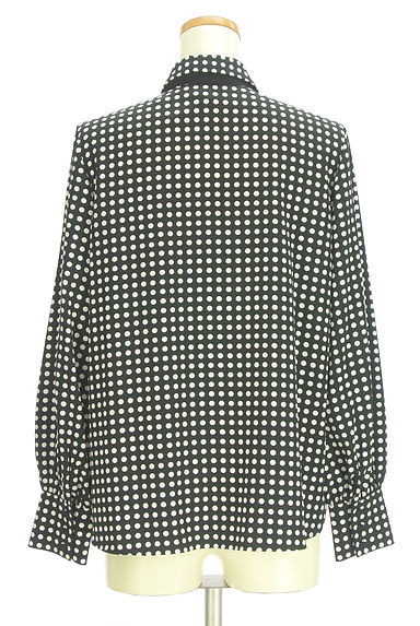 クリックで大画像表示 ANAYI(アナイ)の古着「リボン付きドット柄ブラウス(ブラウス)」大画像2へ