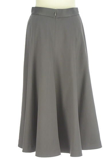 クリックで大画像表示 ANAYI(アナイ)の古着「艶グレーウールロングスカート(ロングスカート・マキシスカート)」大画像2へ