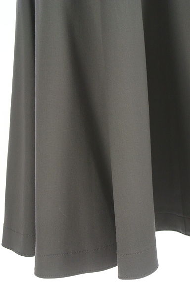 クリックで大画像表示 ANAYI(アナイ)の古着「艶グレーウールロングスカート(ロングスカート・マキシスカート)」大画像5へ