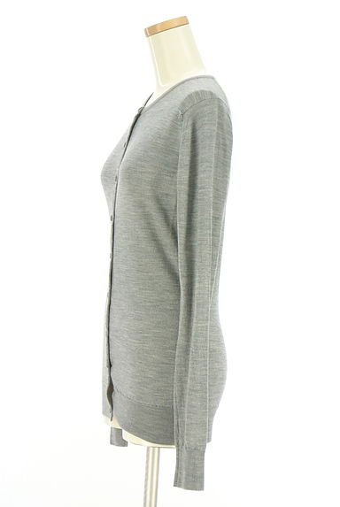 JOHN SMEDLEY（ジョンスメドレー）の古着「ウールニットカーディガン（カーディガン・ボレロ）」大画像３へ