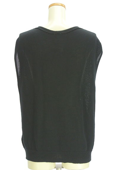 IENA（イエナ）の古着「Vネックノースリニットトップス（ニット）」大画像２へ