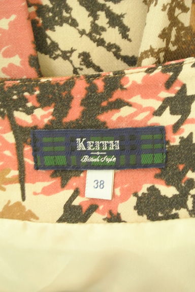 KEITH（キース）の古着「ミディ丈総柄フレアスカート（スカート）」大画像６へ