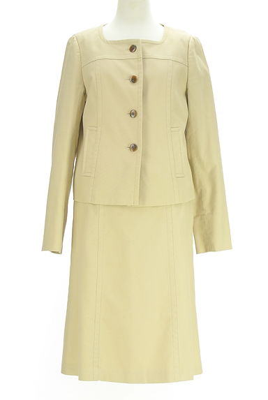 KEITH（キース）の古着「ノーカラージャケット×スカート セットアップ（セットアップ（ジャケット＋スカート））」大画像１へ