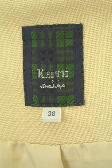 KEITH（キース）の古着「ノーカラージャケット×スカート セットアップ（セットアップ（ジャケット＋スカート））」大画像６へ