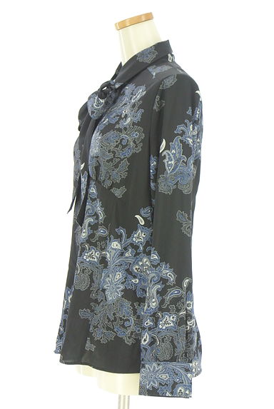 COMME CA（コムサ）の古着「タイ付きペイズリー柄ブラウス（ブラウス）」大画像３へ