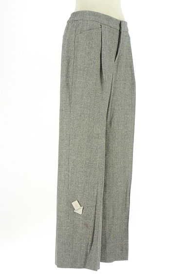 COMME CA（コムサ）の古着「グレンチェック柄ウール混パンツ（パンツ）」大画像４へ