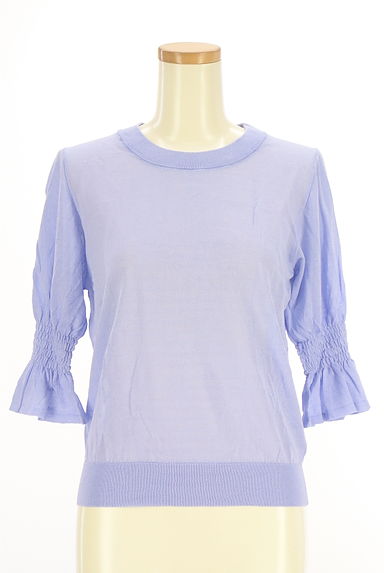 mystic（ミスティック）の古着「キャンディスリーブシアーニット（ニット）」大画像１へ