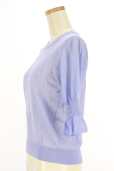 mystic（ミスティック）の古着「キャンディスリーブシアーニット（ニット）」大画像３へ