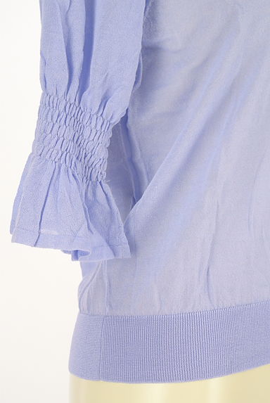 mystic（ミスティック）の古着「キャンディスリーブシアーニット（ニット）」大画像５へ