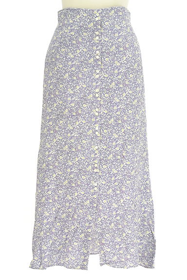 FRAY I.D（フレイアイディー）の古着「小花柄スリットロングスカート（ロングスカート・マキシスカート）」大画像１へ