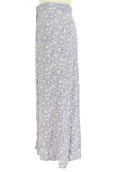 FRAY I.D（フレイアイディー）の古着「小花柄スリットロングスカート（ロングスカート・マキシスカート）」大画像３へ