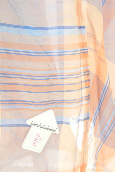 クリックで大画像表示 JILLSTUART(ジルスチュアート)の古着「チェック柄シアーキャミワンピース(キャミワンピース)」大画像5へ