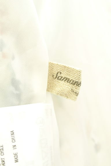 Samansa Mos2（サマンサモスモス）の古着「背中カシュクールロングフレアワンピース（ワンピース・チュニック）」大画像６へ