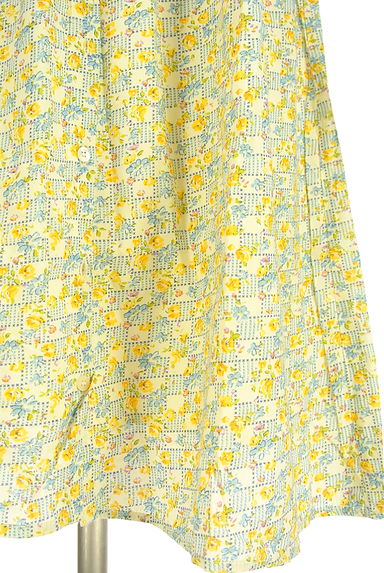 Samansa Mos2（サマンサモスモス）の古着「ehka sopo 花柄膝上シャツワンピース（ワンピース・チュニック）」大画像５へ