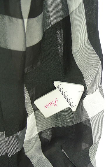 EMODA（エモダ）の古着「オーバーサイズシアーチェックシャツ（ブラウス）」大画像５へ