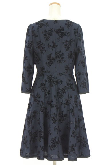 KarL Park Lane（カールパークレーン）の古着「フロッキー花柄ワンピース（ワンピース・チュニック）」大画像２へ