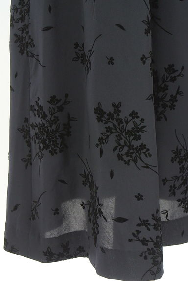 KarL Park Lane（カールパークレーン）の古着「フロッキー花柄ワンピース（ワンピース・チュニック）」大画像５へ