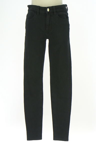 AMERICAN EAGLE（アメリカンイーグル）の古着「ブラックデニムスキニーパンツ（デニムパンツ）」大画像１へ