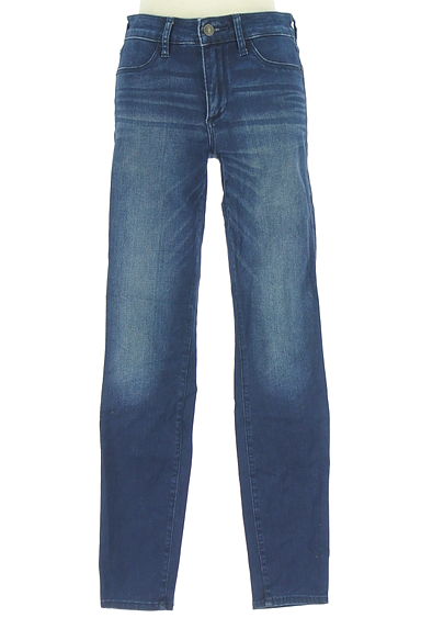 Abercrombie&Fitch（アバクロンビーアンドフィッチ）の古着「ウォッシュド加工スキニーデニムパンツ（デニムパンツ）」大画像１へ