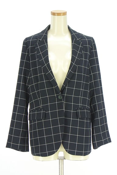 Snidel（スナイデル）の古着「チェック柄テーラードジャケット（ジャケット）」大画像１へ
