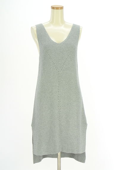 studio CLIP（スタディオクリップ）の古着「ニットミディワンピース（キャミワンピース）」大画像１へ