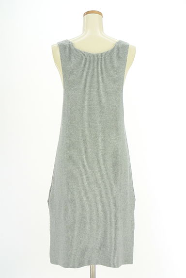 studio CLIP（スタディオクリップ）の古着「ニットミディワンピース（キャミワンピース）」大画像２へ