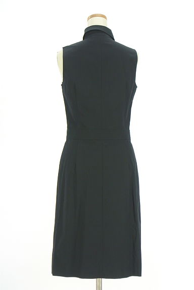 NATURAL BEAUTY BASIC（ナチュラルビューティベーシック）の古着「膝丈ノースリシャツワンピース（ワンピース・チュニック）」大画像２へ