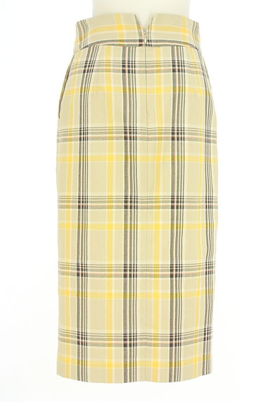 ROPE（ロペ）の古着「ラップ風ミモレタイトスカート（ロングスカート・マキシスカート）」大画像２へ