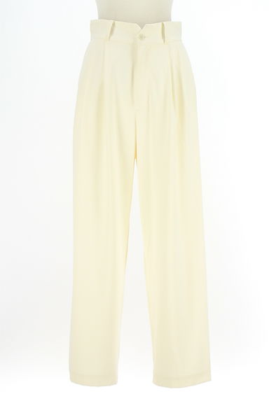 JEANASiS（ジーナシス）の古着「ラメパイピングタックワイドパンツ（パンツ）」大画像１へ